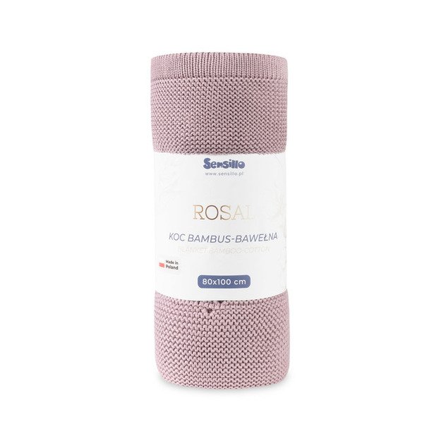 BLANKET ROSAL 80X100 LAVENDER