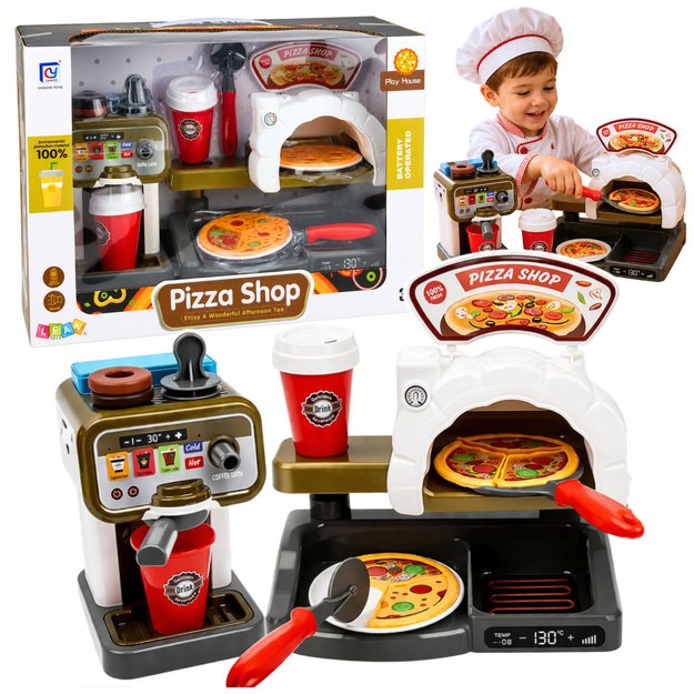 Pizzeria Set Pizza Oven Coffee Maker Accessories Shop