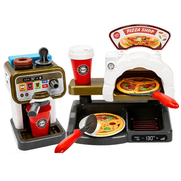 Pizzeria Set Pizza Oven Coffee Maker Accessories Shop