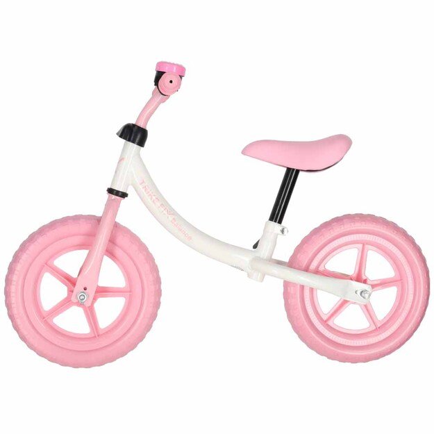 Rowerek biegowy Trike Fix Balance z dzwonkiem r&oacute;żowy