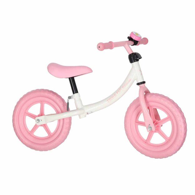 Rowerek biegowy Trike Fix Balance z dzwonkiem r&oacute;żowy