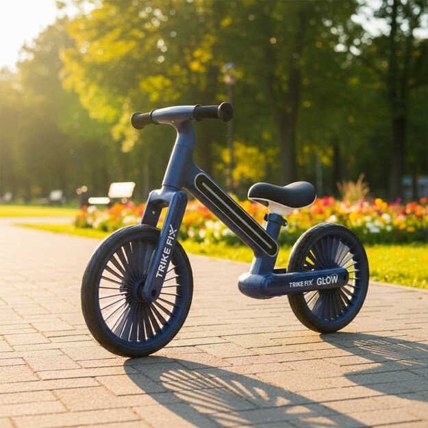 Rowerek biegowy Trike Fix Glow LED granatowy