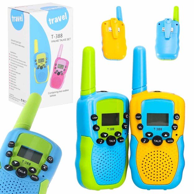 Walkie talkie kr&oacute;tkofal&oacute;wka dla dzieci zestaw 2 sztuki