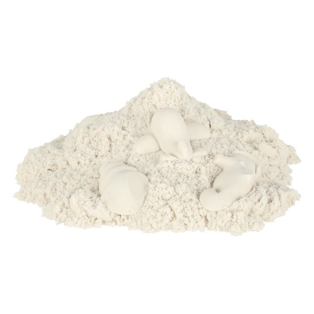 Piasek sensoryczny dla dzieci 1kg w woreczku biały