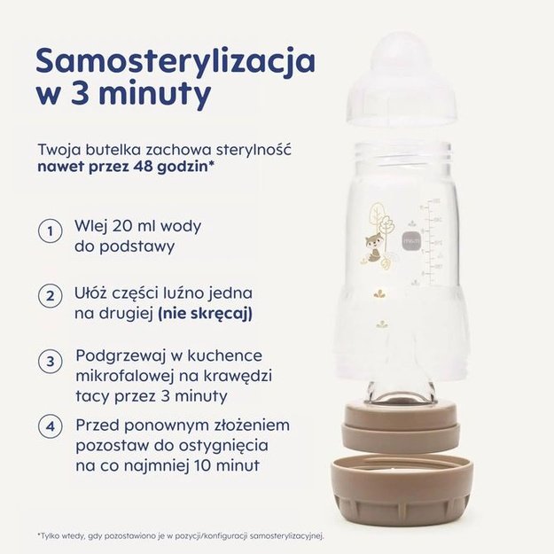 5984 ANTICOLIC BOTTLE PERFECT START 320ML GROUNDING IN NATURE BEIGE