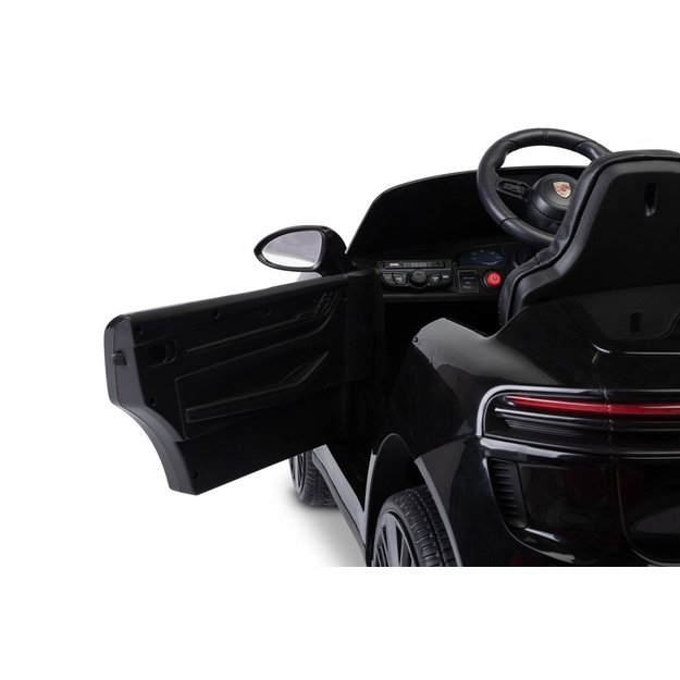 BATTERY CAR PORSCHE MACAN BLACK