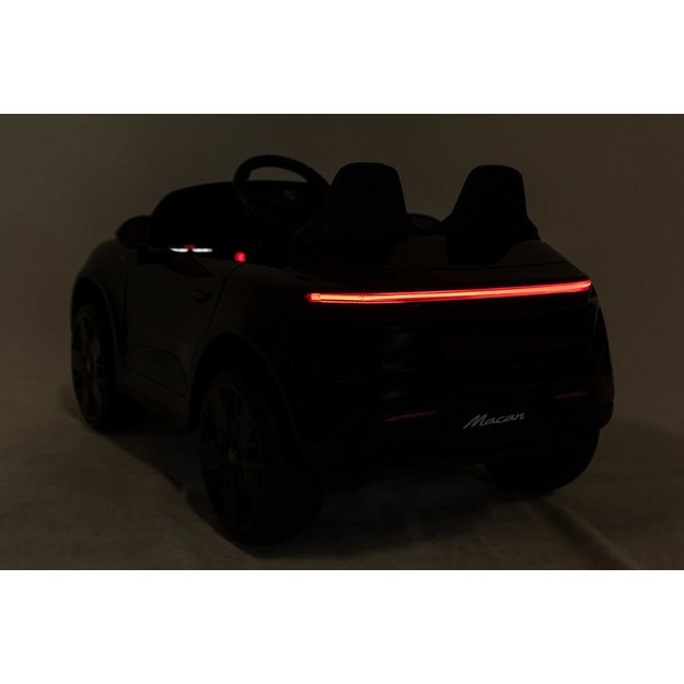 BATTERY CAR PORSCHE MACAN BLACK