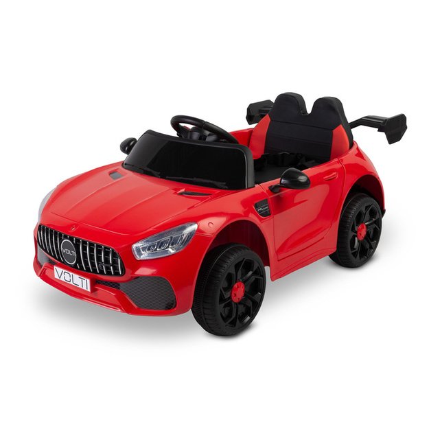 VOLTI elektrinis automobilis, raudonas