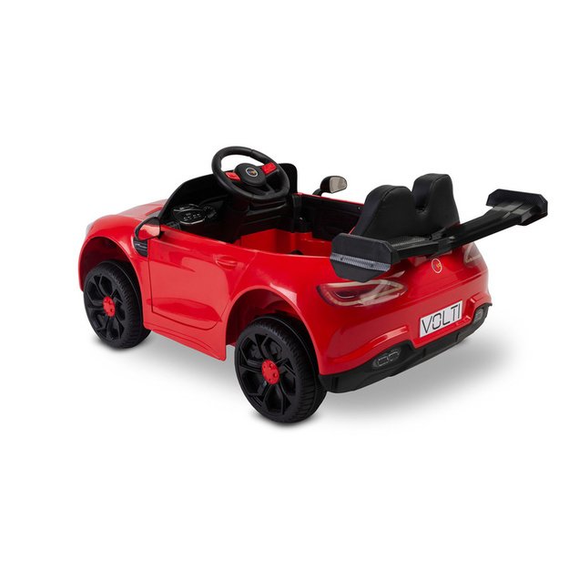 VOLTI elektrinis automobilis, raudonas