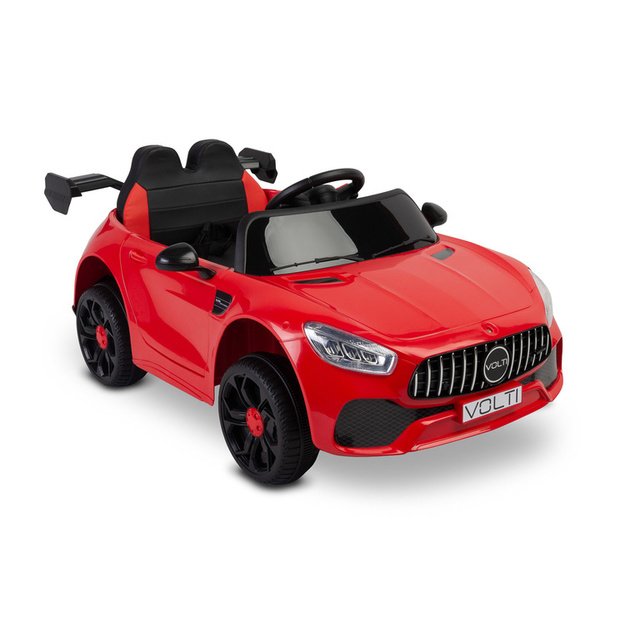 VOLTI elektrinis automobilis, raudonas