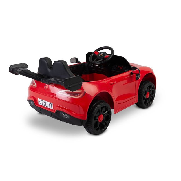 VOLTI elektrinis automobilis, raudonas