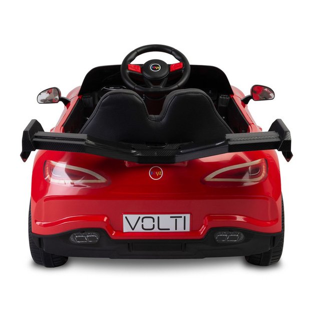 VOLTI elektrinis automobilis, raudonas