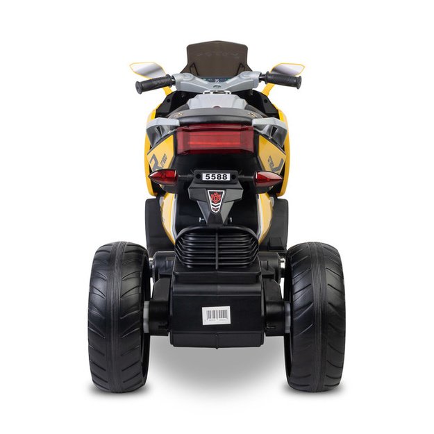 Vaikiškas elektrinis automobilis „Nitro“, geltonas