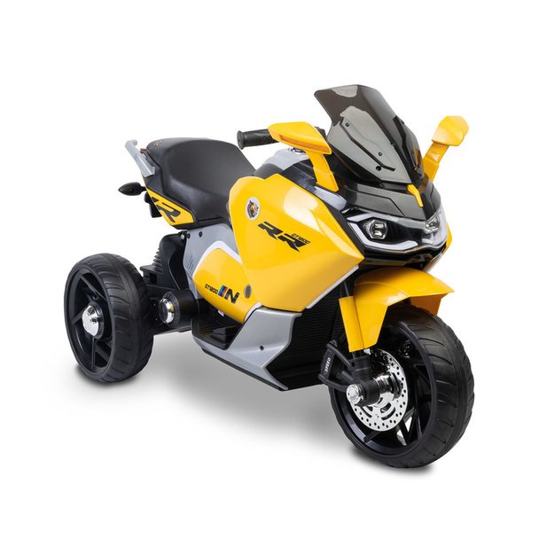 Vaikiškas elektrinis automobilis „Nitro“, geltonas