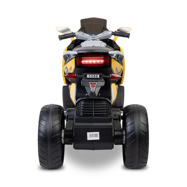 Vaikiškas elektrinis automobilis „Nitro“, geltonas