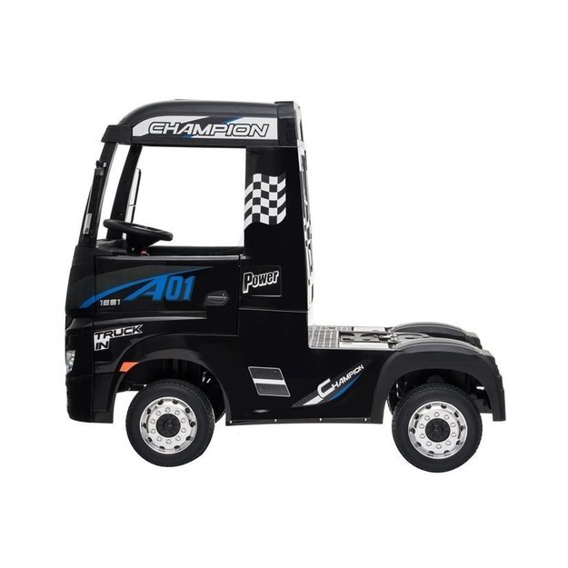 Electric Ride-On Car Mercedes Actros Black 3