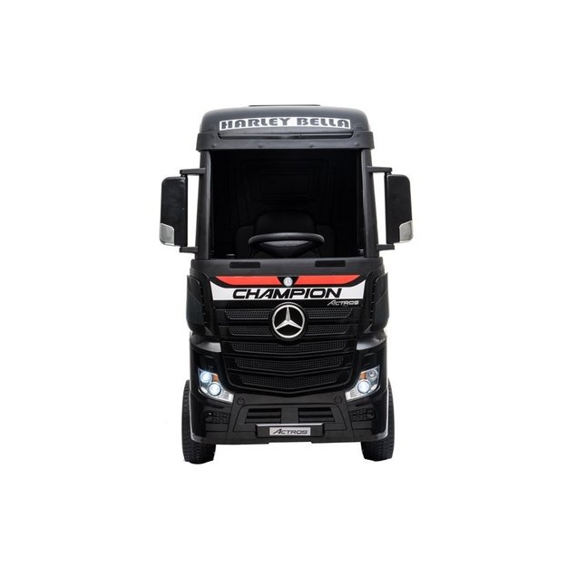 Electric Ride-On Car Mercedes Actros Black 1
