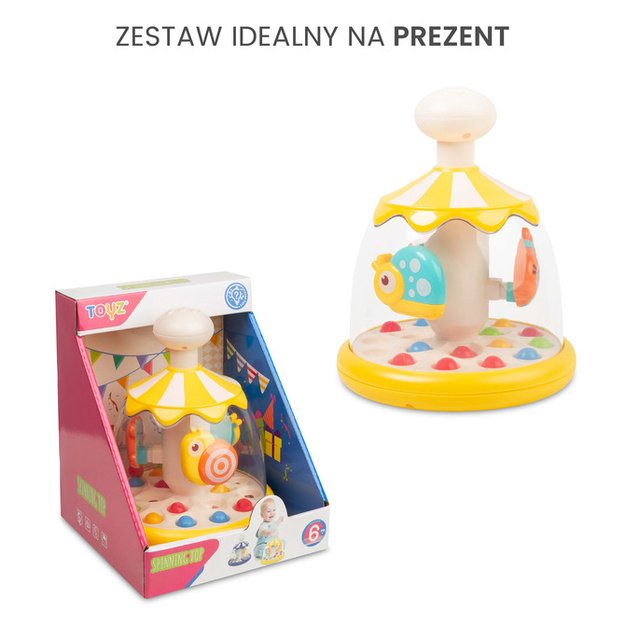 Lavinamasis žaislas – suktukas su poniais, raudonas