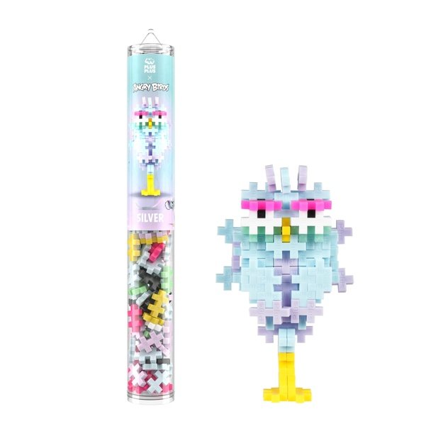 Plus Plus konstruktorius Angry Birds Silver,  110 det.