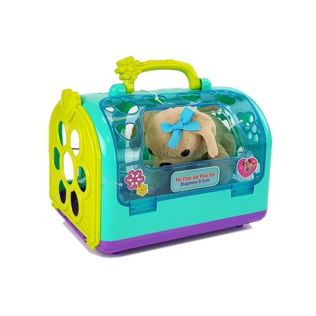 Vet Set with Dog and Transporter