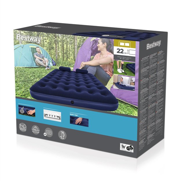 Bestway air mattress 203 x 152 x 22 cm 67374