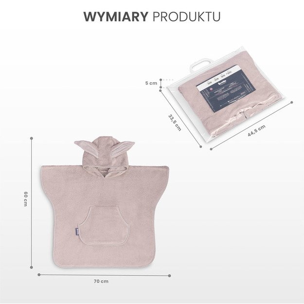 Voniai skirtas pončas „Coral Grey“ 11