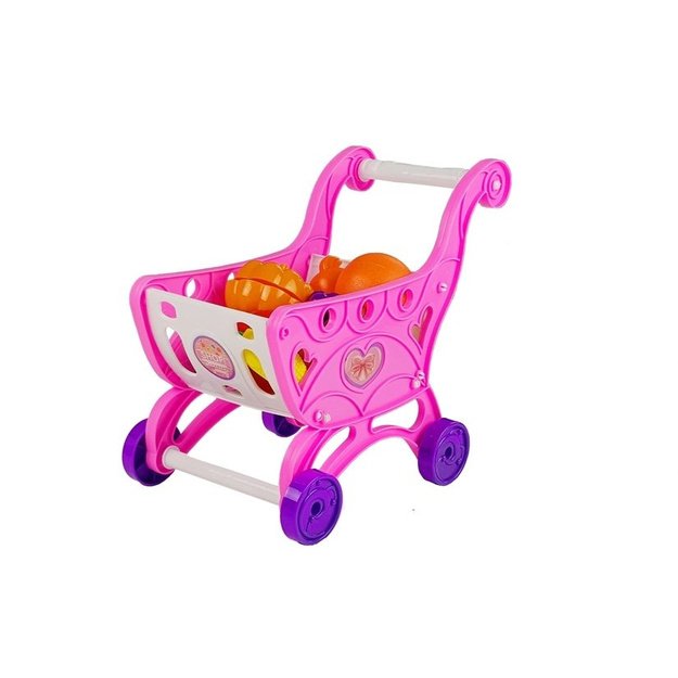 Pink Trolley with Cash Register Accesories 1