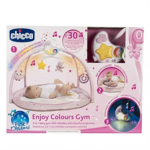 Chicco 3 in 1 Baby Gym pink 2