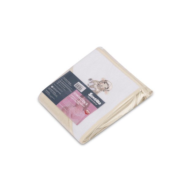 BATH COVER SHEEP 80X80 BEIGE 5