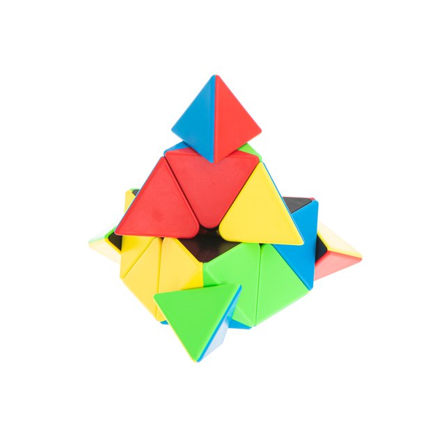 Dėlionių žaidimas su kubu PYRAMINX MoYu