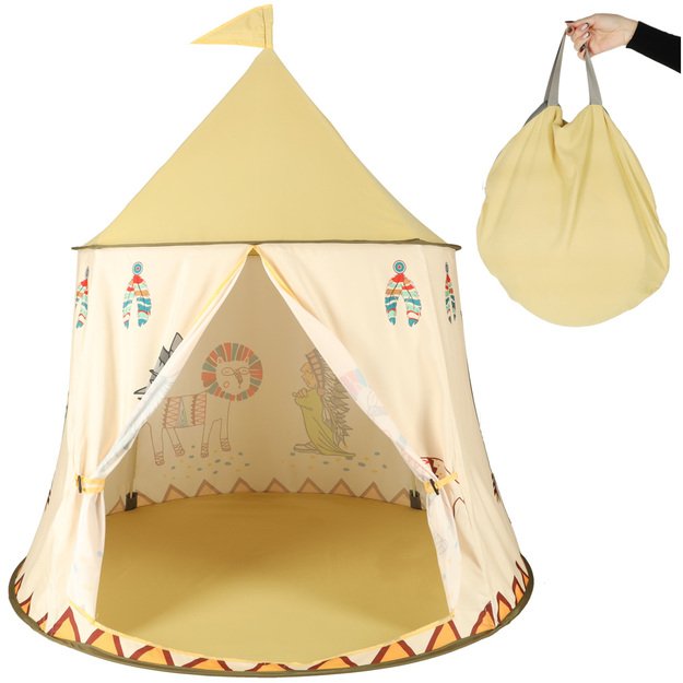  TiPi Wigwam  110 cm sulankstoma žaidimų palapinė