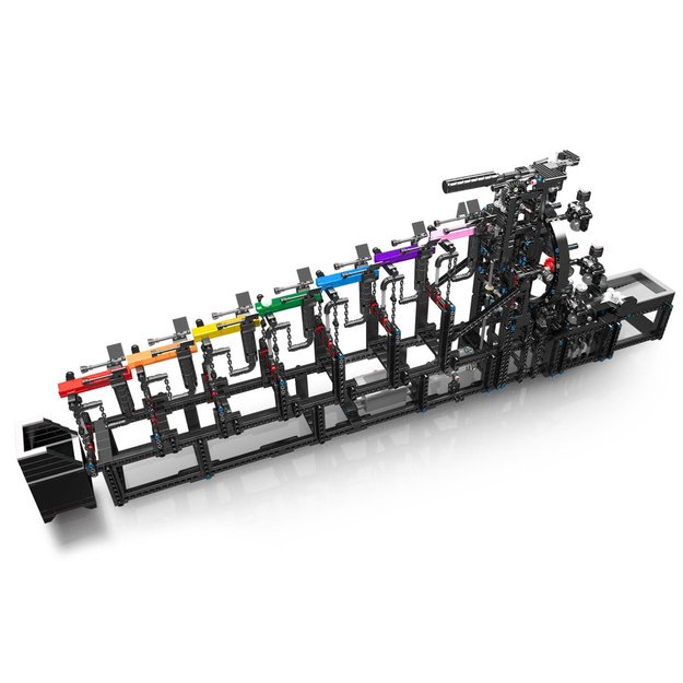 Construction Blocks Ball Track with Electric Motor 2520 pcs.