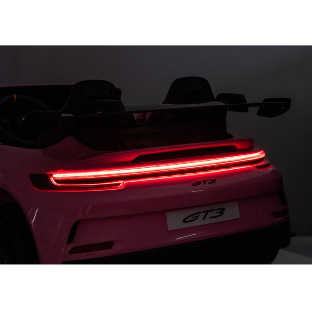 DK-P911 Porsche GT3 Pink Battery-Owned Ride-On Car 11