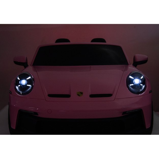 DK-P911 Porsche GT3 Pink Battery-Owned Ride-On Car 10