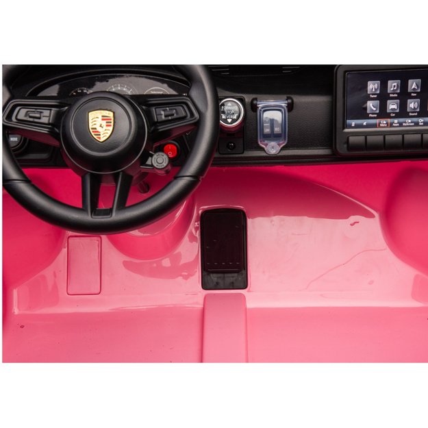 DK-P911 Porsche GT3 Pink Battery-Owned Ride-On Car 8