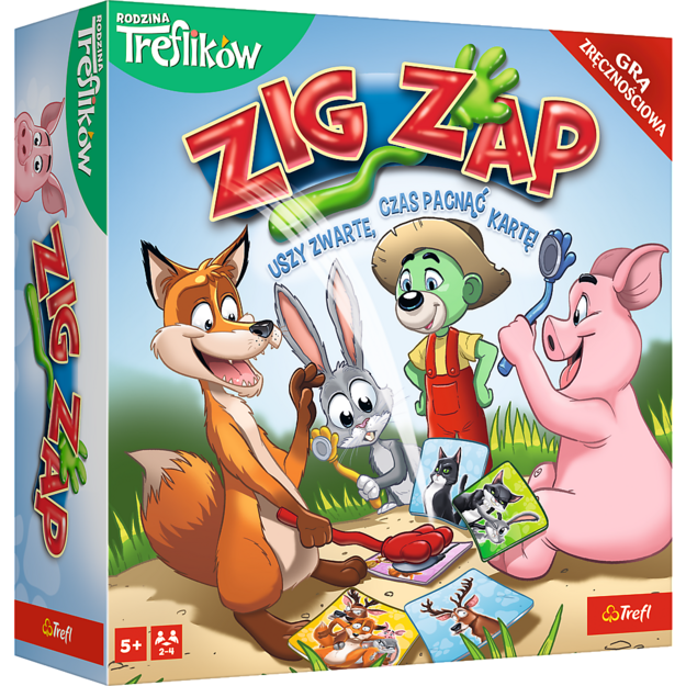 GAME - ZIG ZAP Treflik Family Trefl 02821