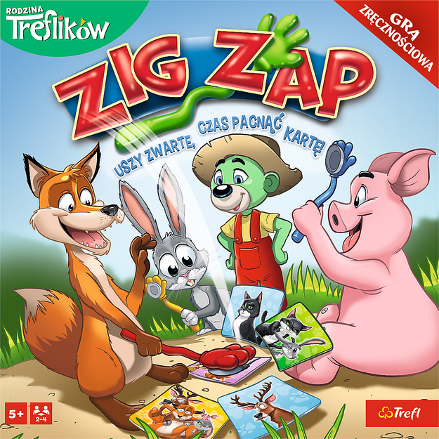 GAME - ZIG ZAP Treflik Family Trefl 02821