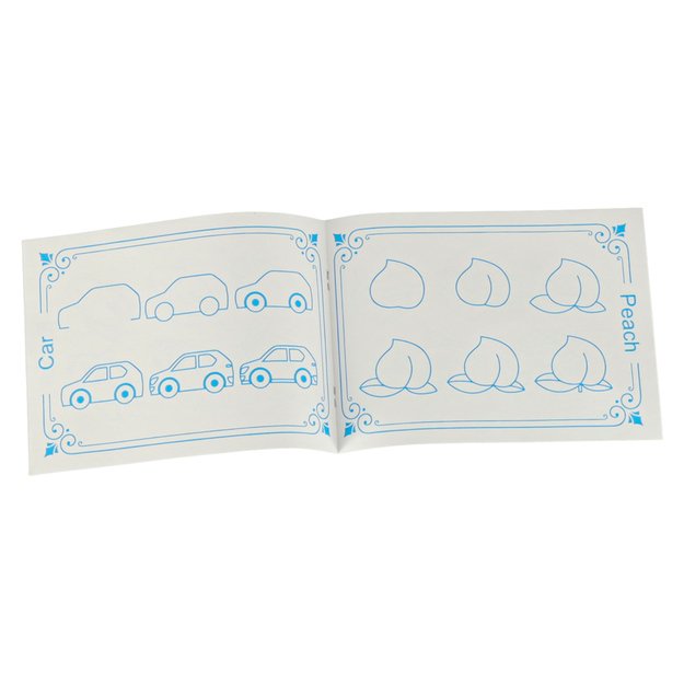 Vandens dažymo kilimėlis Vandens dažymo markeriai, šablonai, trafaretai, volelis 120x90cm cosmos 9