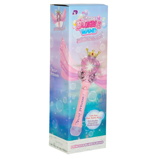 Muilo burbulų mašina princesės lazdelė 15