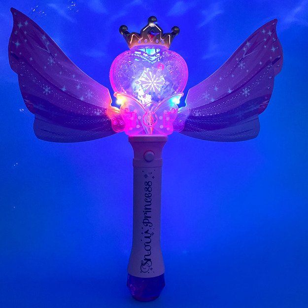 Muilo burbulų mašina princesės lazdelė 12