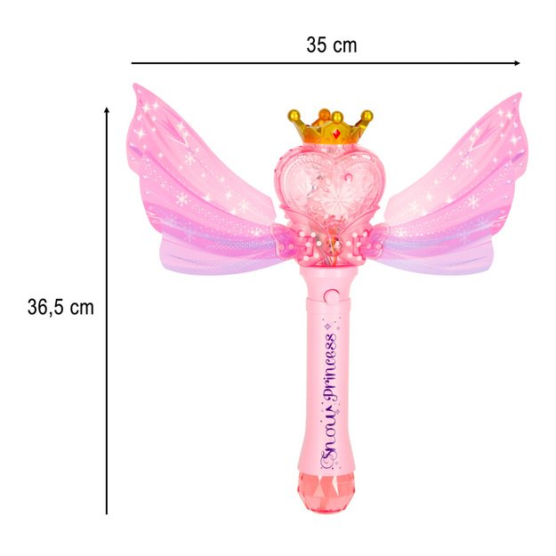 Muilo burbulų mašina princesės lazdelė 14