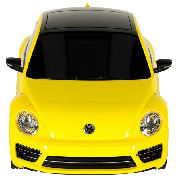 Rastar 78000 Volkswagen Beetle nuotolinio valdymo automobilis 1:14 geltonas 4