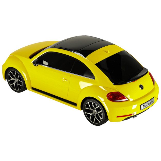 Rastar 78000 Volkswagen Beetle nuotolinio valdymo automobilis 1:14 geltonas 3