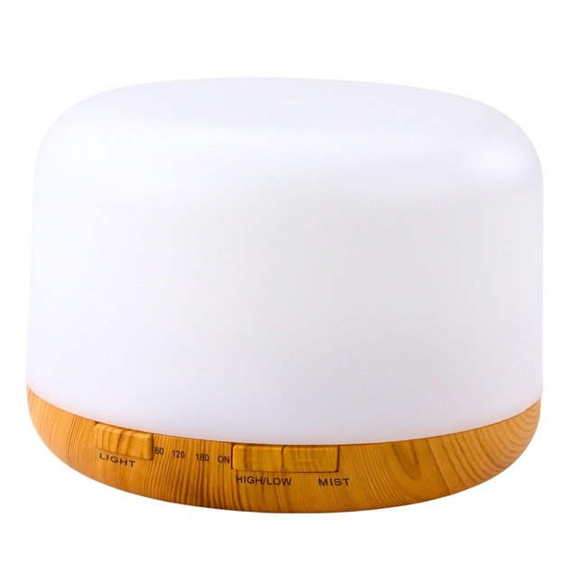Air Humidifier Diffuser Aromatherapy LED Night Light Remote Control 300ml 1