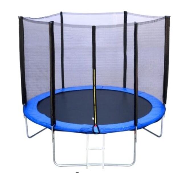 Garden trampoline with net 305cm