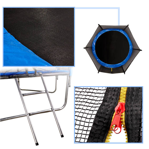 Garden trampoline with net 305cm