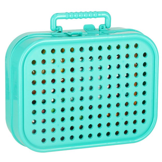 Statybinės plytos dėkle + atsuktuvas 1