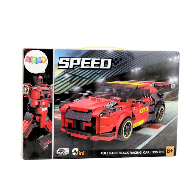 Robot Car 2in1 Construction Bricks GT3 Red 335 pcs. 2