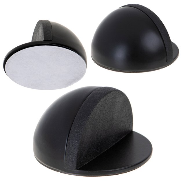 Adhesive door stop (black)