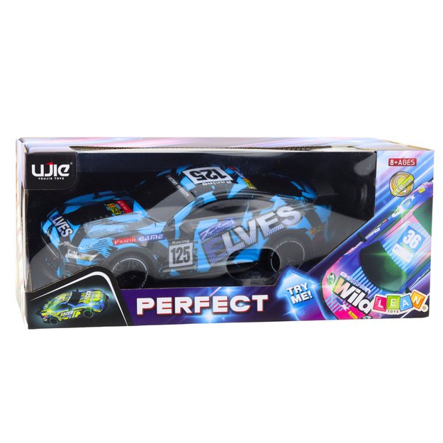 RC Blue Remote Controlled Sports Car 3
